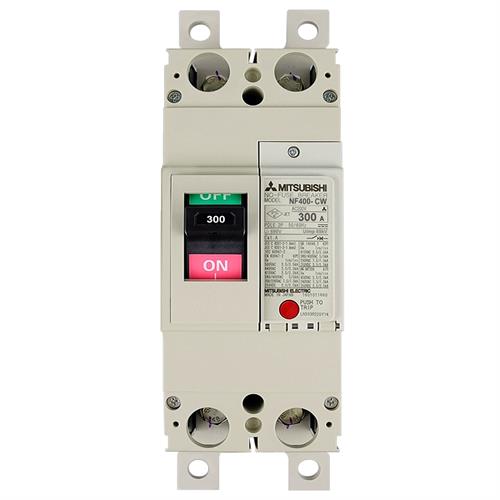 MCCB MITSUBISHI 2P 300A 50kA ( NF400-CW )